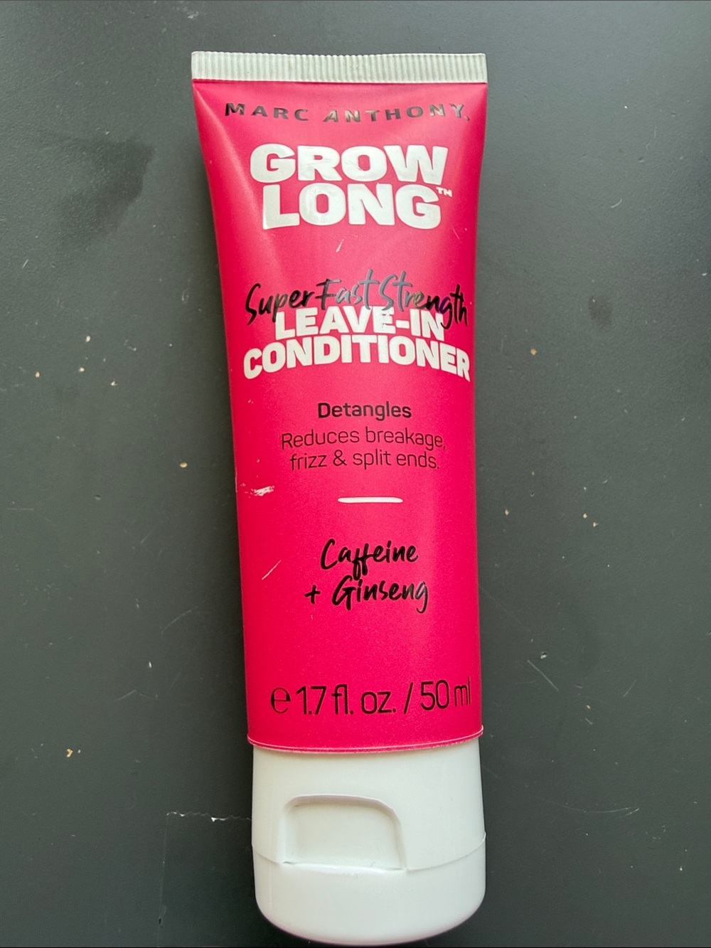 Marc Anthony Grow Long Leave-In Conditioner Tube - Bright Pink & White